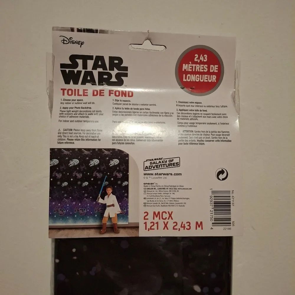 Star Wars Party Photo Backdrop - Picture 3 of 5